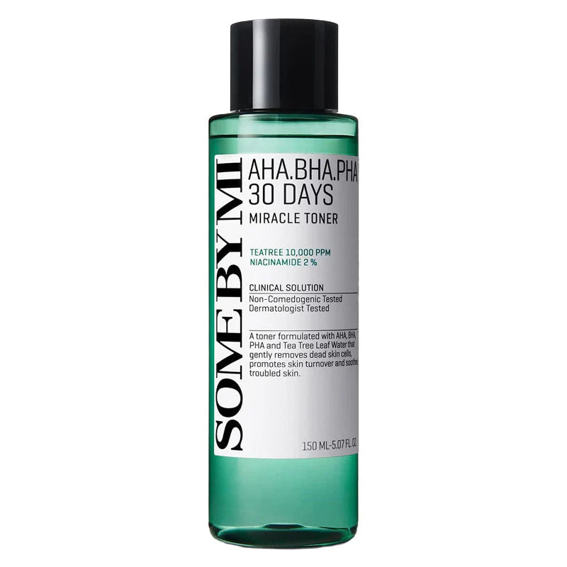 AHA, BHA, PHA 30 Days Miracle Toner