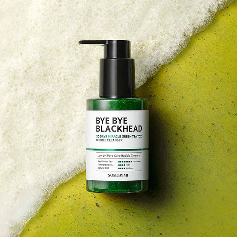 Bye Bye Blackhead 30 Days Miracle Green Tea Tox Bubble Cleanser